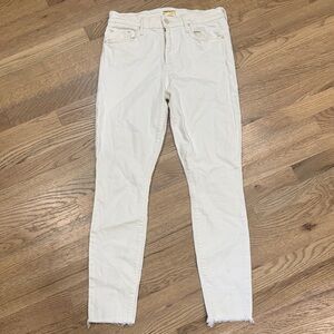 Mother : Women's White Jeans